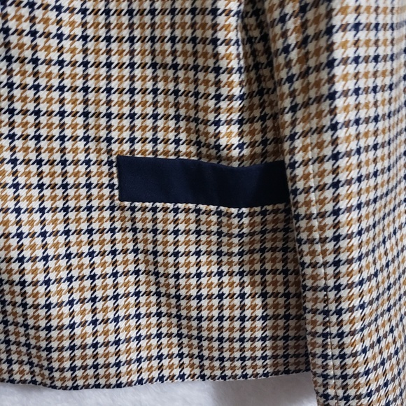 Vintage sasson plaid mixed color size 14 - Picture 6 of 8